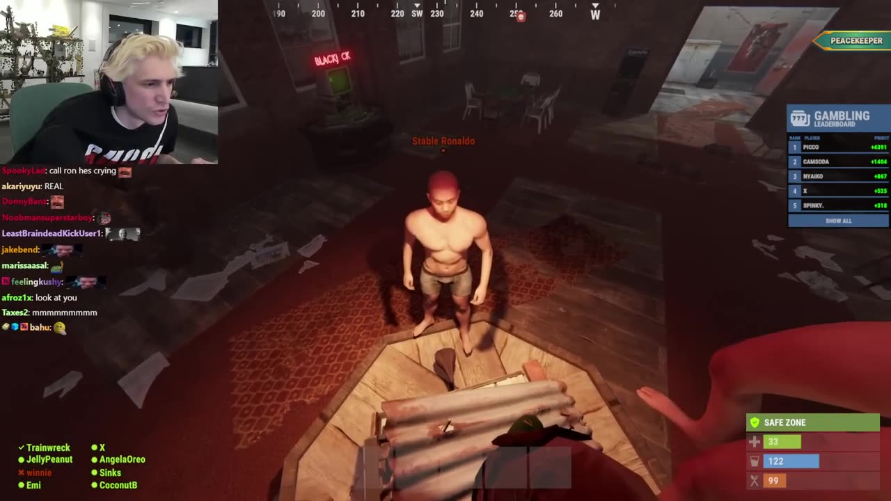 StableRonaldo on Rust is something else | XQc Clip | Rust Gameplay