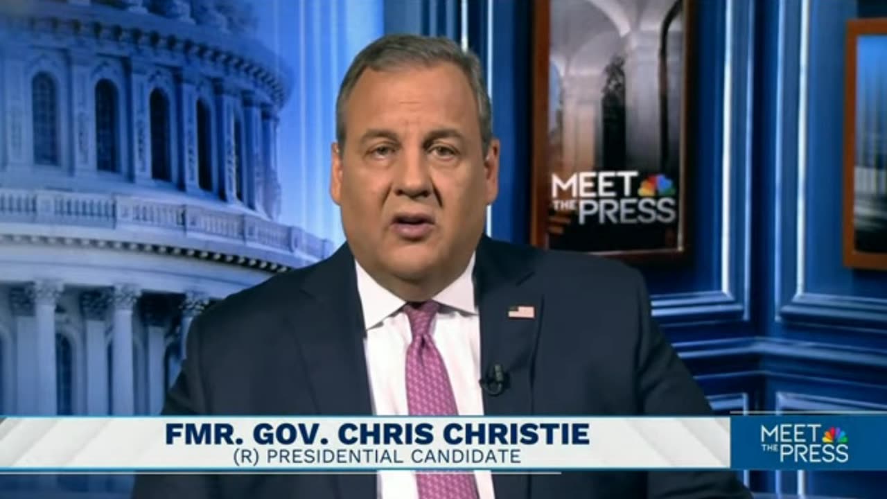 Republican Presidential Candidate Chris Christie’s Interview On NBC’s Meet The Press