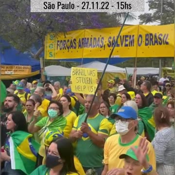 São Paulo, November 27, 2022, almost a month after Brazilians