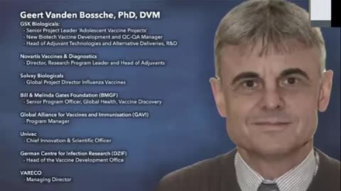 mRNA Jab – Watch Geert Vanden Bossche, PhD, DVM