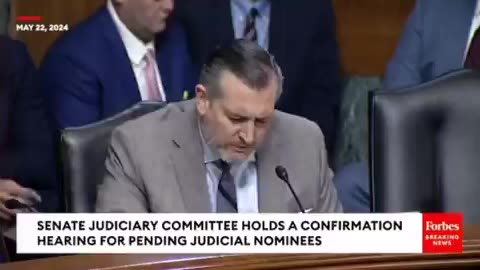 Ted Cruz confronts Woke Judge Nominee