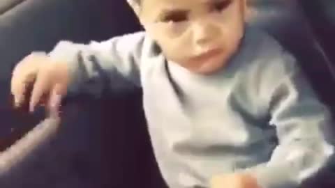 A unique way of waking up