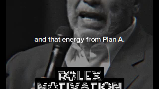 Forget Plan B. Spoken by Arnold Schwarzenegger - Motivational Speech