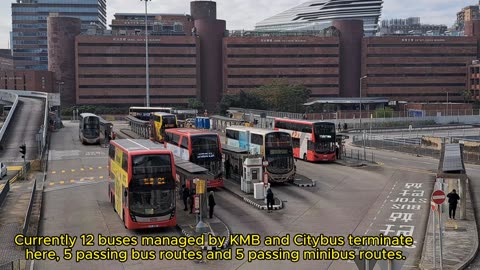 紅磡站巴士總站 hung hom station bus terminus