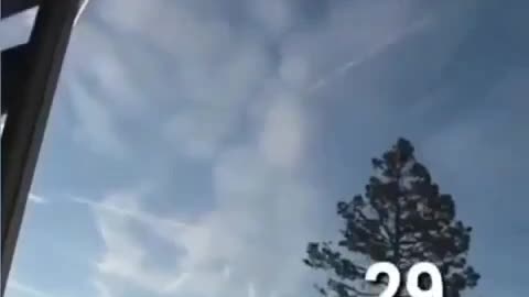 Chemtrail time lapse