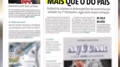 Economia de Minas Gerais cresce acima da média nacional