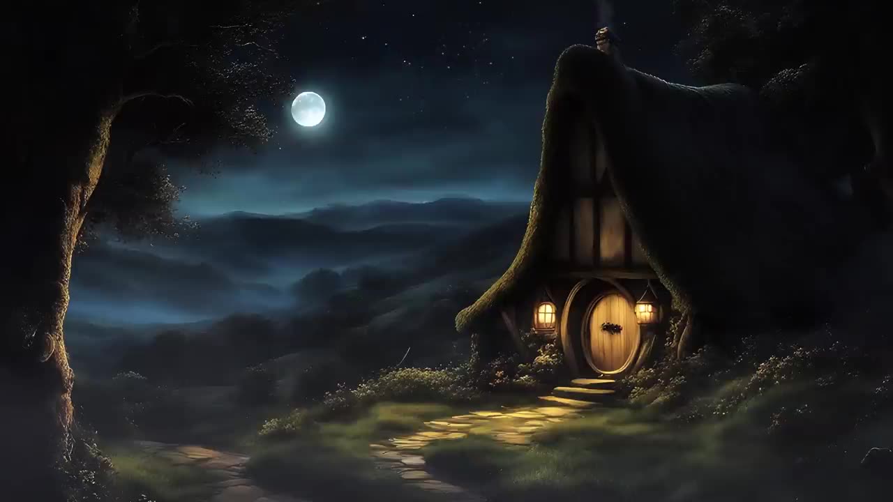 The Lord of the Rings - A Peaceful Night On The Borders Of The Shire - Ambience & Music