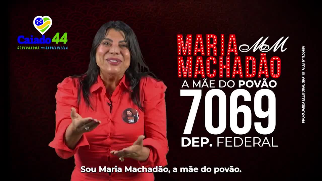 Maria Machadão - 7069 #MaedoPovao