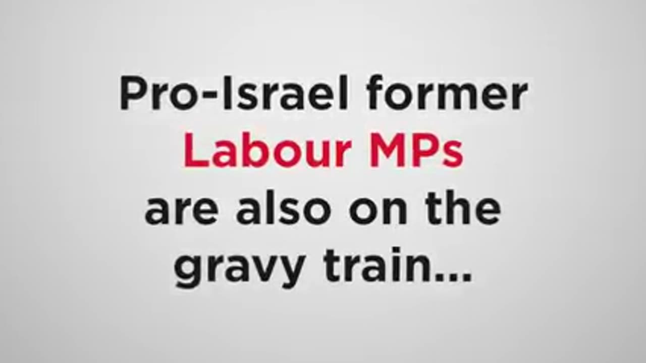 MPs on Israel's payroll