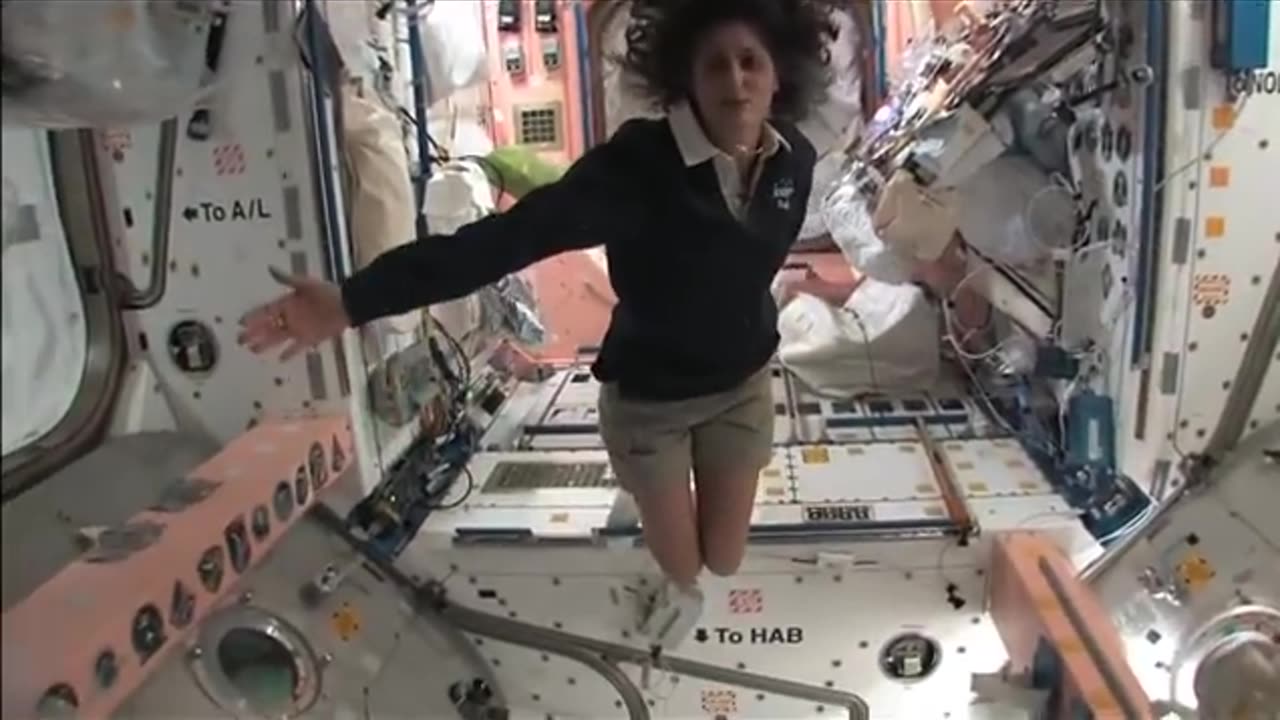 ISS Tour Kitchen, Bedrooms & The Latrine