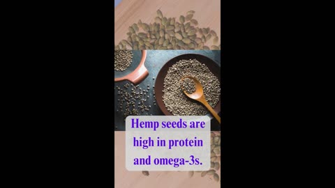 FoOd FaCtS - hemp seeds