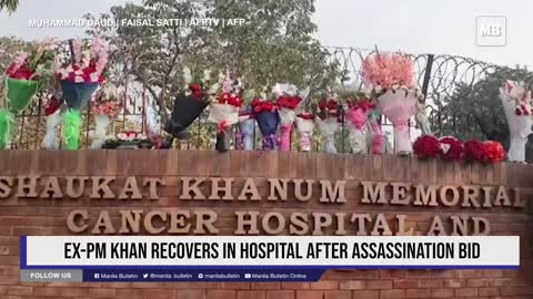 Ex-PM Khan recovers in hospital after assassination bid