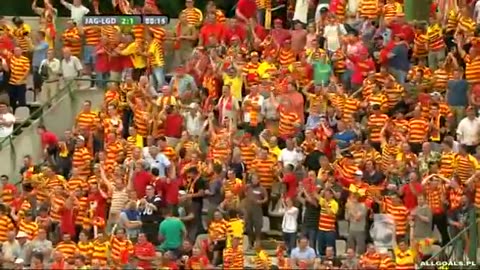 Jagiellonia Białystok - Lechia Gdańsk gol na 2-1 Frankowski (2:1) | 6.08.2011