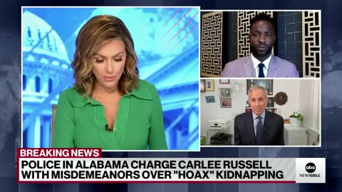 Alabama police charge Carlee Russell with 2 misdemeanors over 'hoax' kidnapping | ABCNL