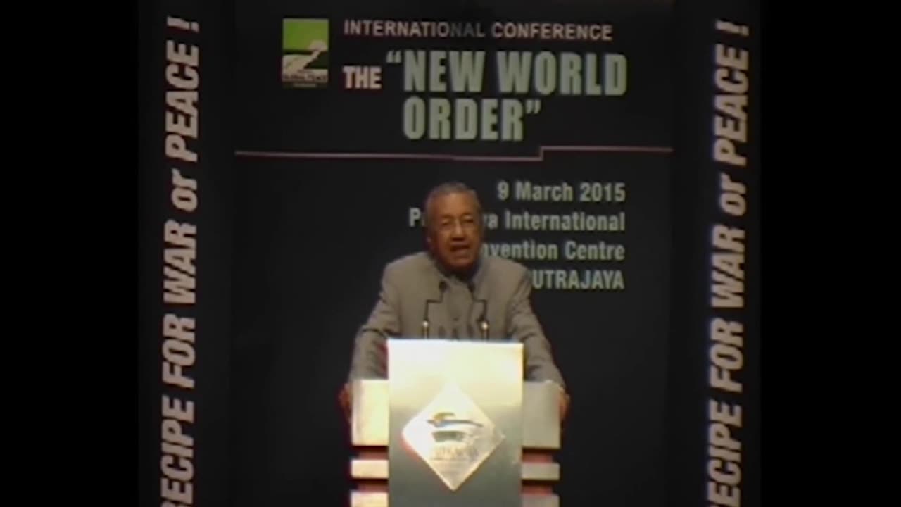 Depopulation Agenda? Mahathir Mohamad suggests so.