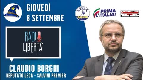 🔴 21ª Puntata della rubrica "Scuola di Magia" di Claudio Borghi su Radio Libertà (08/09/2022).