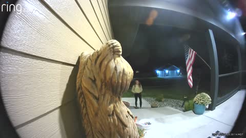 Doorbell Camera Catches Candy Thief