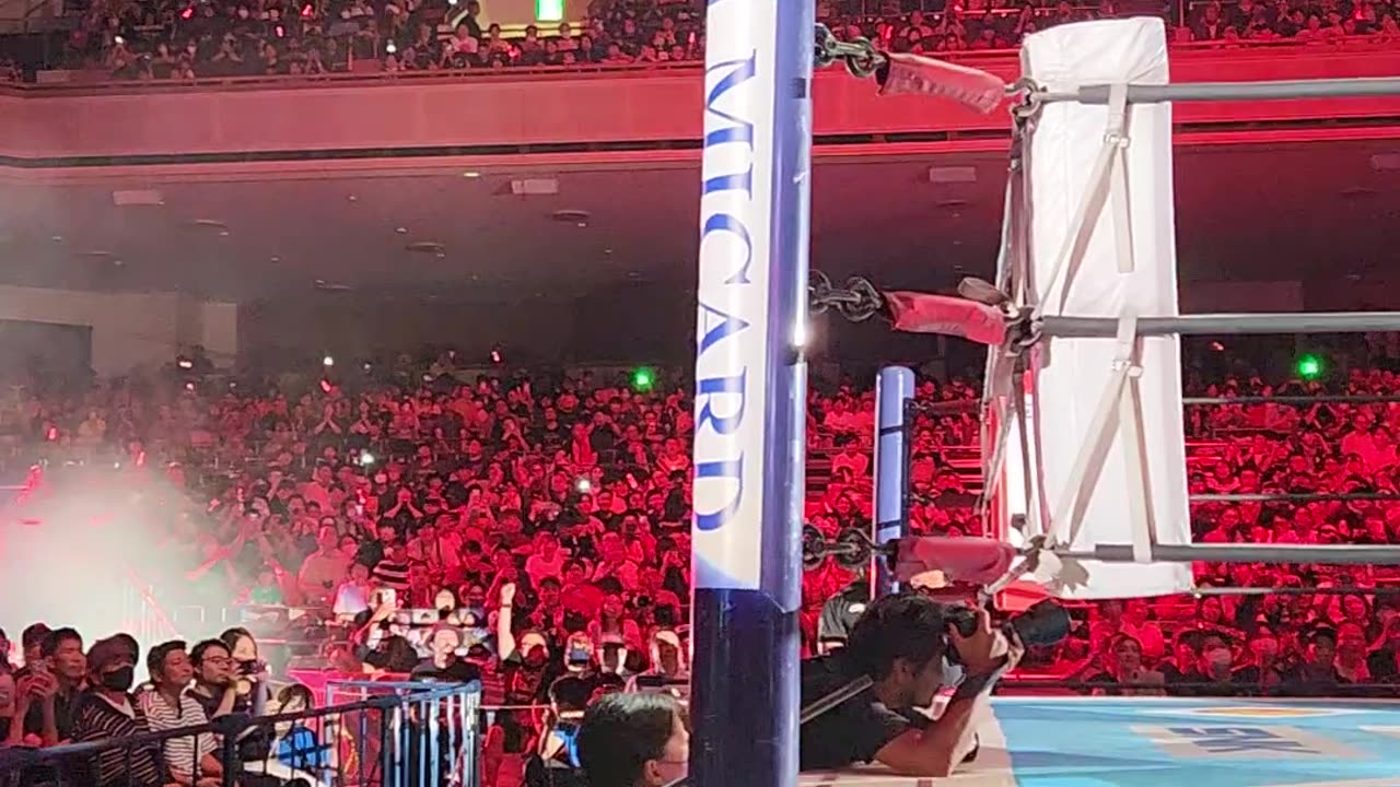 Tetsuya Naito entrance G1 Climax 33 Final