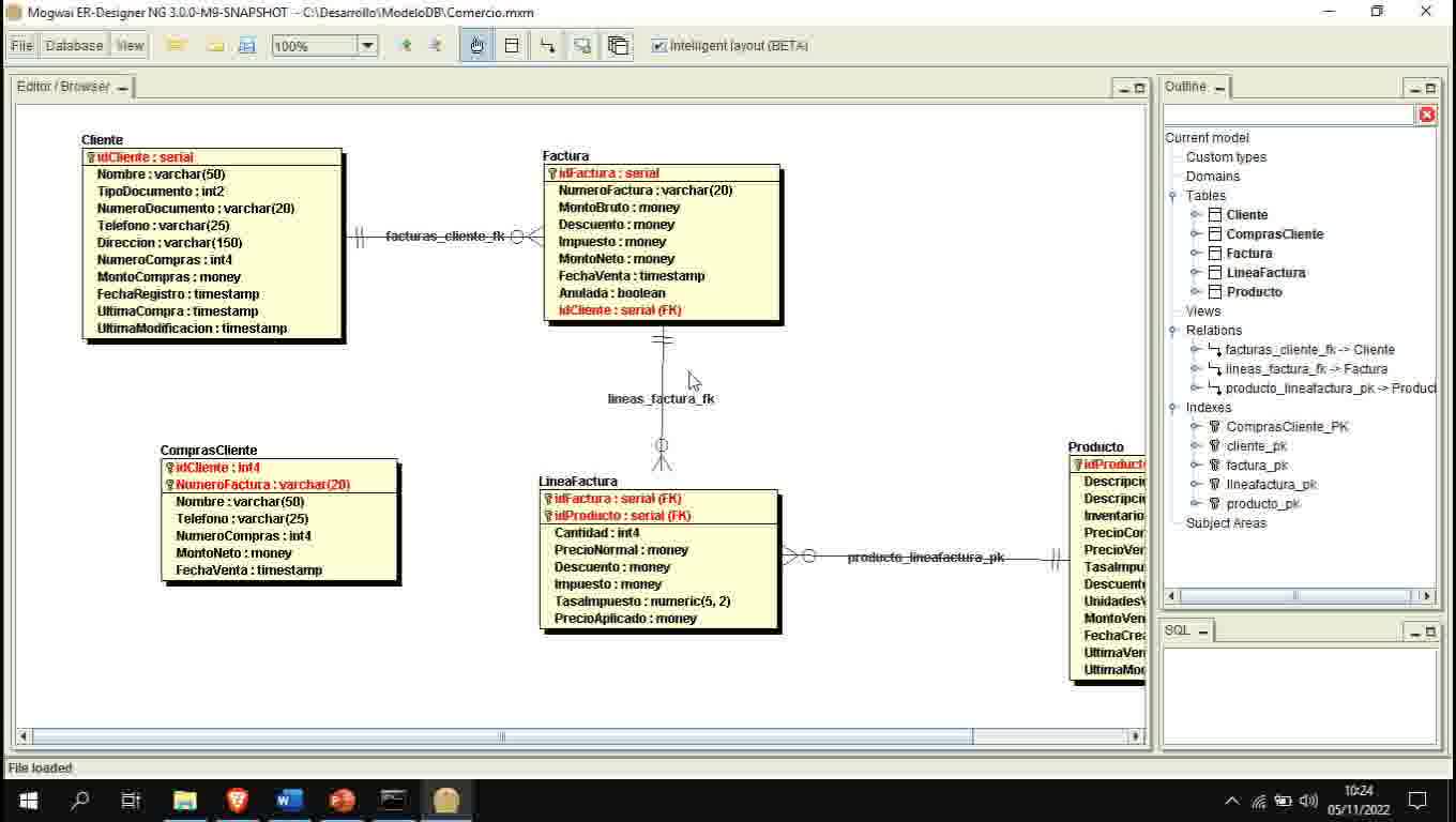 Lenguaje SQL y PostgreSQL parte 15. Indices.