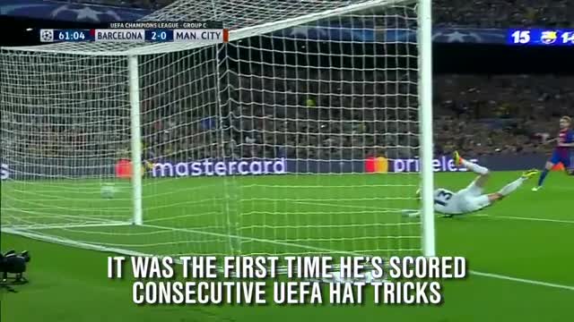 π
Leo Messi scores a hat trick against Manchester City π
π