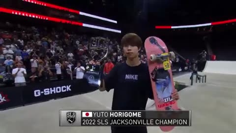 Top 5 Yuto Horigome 9 Clubs SLS 2023 Best Trick