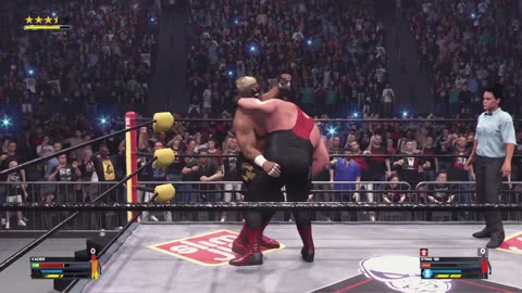 Sting '88 VS Vader 2 of 3 Falls Match - WCW - WWE 2K24