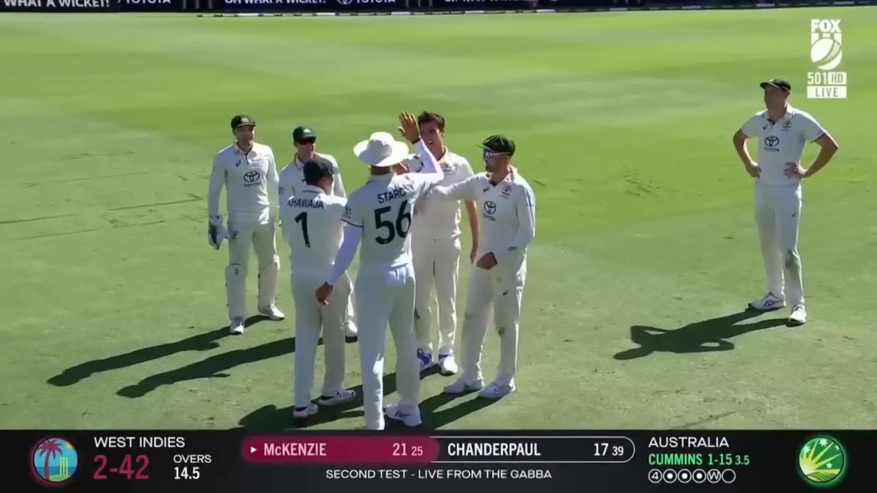 Australia VS West Indies 2nd Test 2024 Day 1