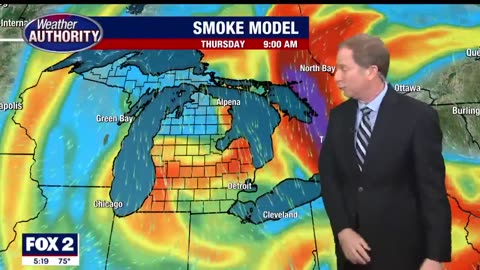 Mild temps Thursday; how the Canadian wildfires will impact air quality