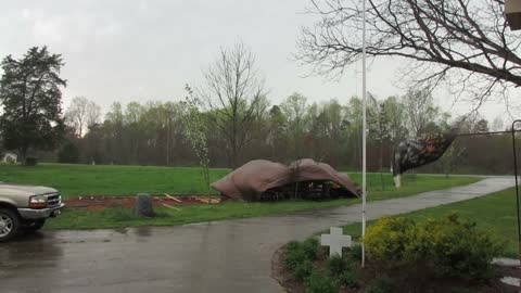 High Winds In Alexis NC 3-27-21