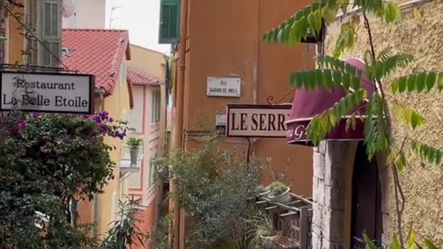 POV: You're exploring the charming alleys of the French Riviera