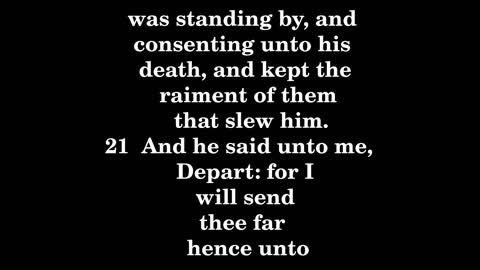 Acts 22 King James version