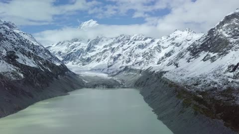 Snow Mountain Scenery