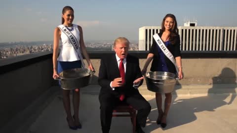 Donald Trump ALS Ice Bucket Challenge