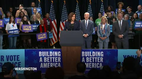 Biden, Harris thank supporters for election results