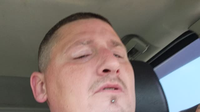 Just a guy in his truck.