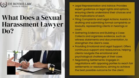 Experienced Sexual Harassment Lawyer in Toronto | Deboyrie Law