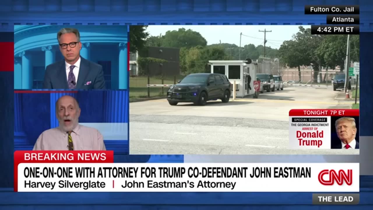 Jake Tapper presses Trump co-defendant attorney