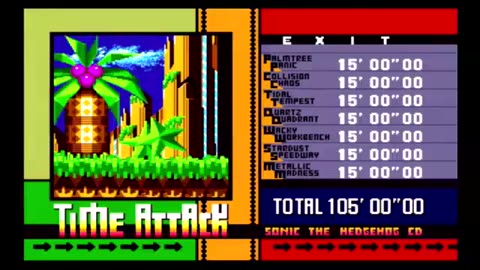 Let's Play Sonic CD Extra Part 2 Cheats