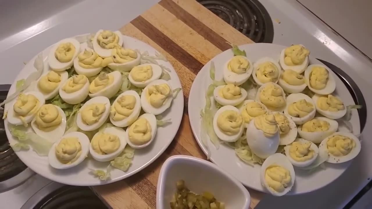 Easy Deviled Eggs Recipe and Hack