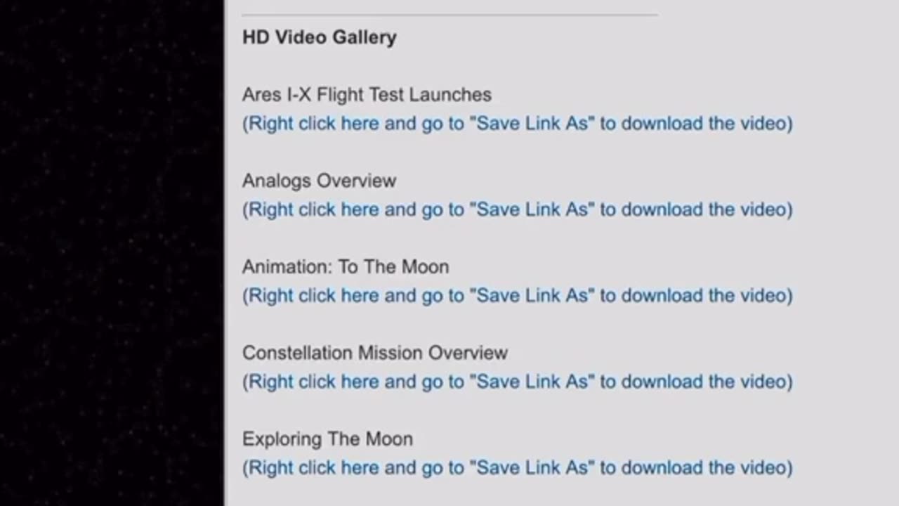 Online earning by uploading Nasa videso