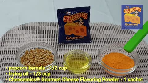 CHEESE POPCORN | Gourmet Cheese Flavoring Powder