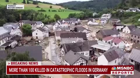 More Than 100 Dead In Germany Flooding As Rescue Effort Continues