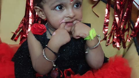 Shivi enjoying on her birthday
