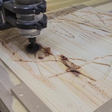 Cutting out the dream catcher