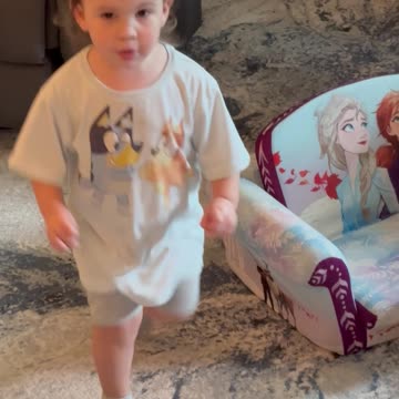 Caught the end of her singing, “Let It Go!”