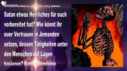 Für einen Hungerlohn verkauft ein Mensch seine Seele an Satan ❤️ Liebesbrief von Jesus Christus