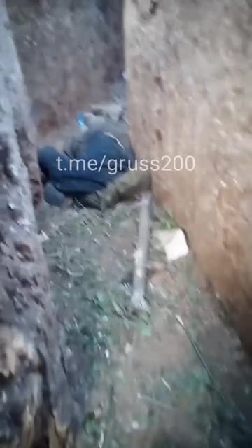 Russian Soldier Films his Comrades