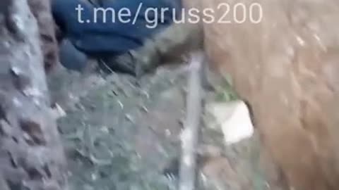 Russian Soldier Films his Comrades