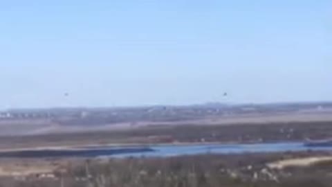 Russian Su-25 attack aircraft are working on the positions of the Ukrainian army in the Donbass