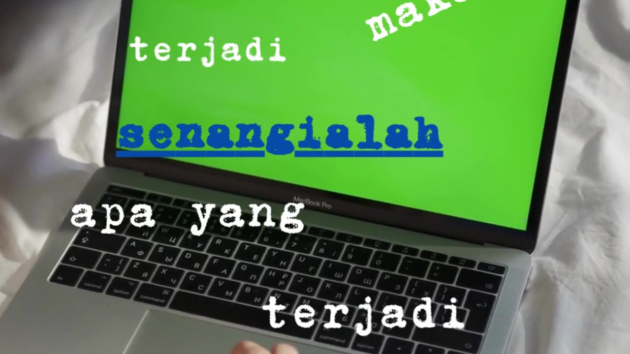 nikmati dan syukuri apapun keadanya